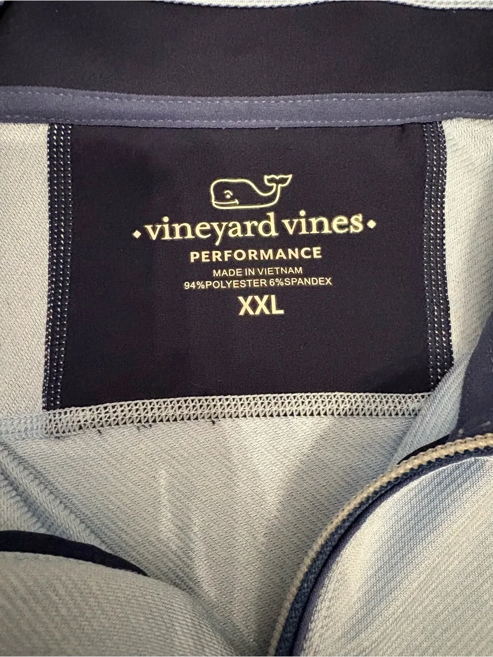 Vineyard Vines Light Blue Men’s Half-Zip Pullover